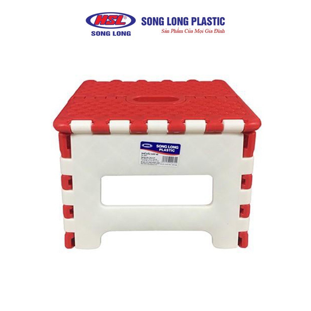 Ghế xếp nhựa gấp gọn Song Long ngồi nhặt rau, trò chuyện... siêu bền, CORBIN_STORE | BigBuy360 - bigbuy360.vn
