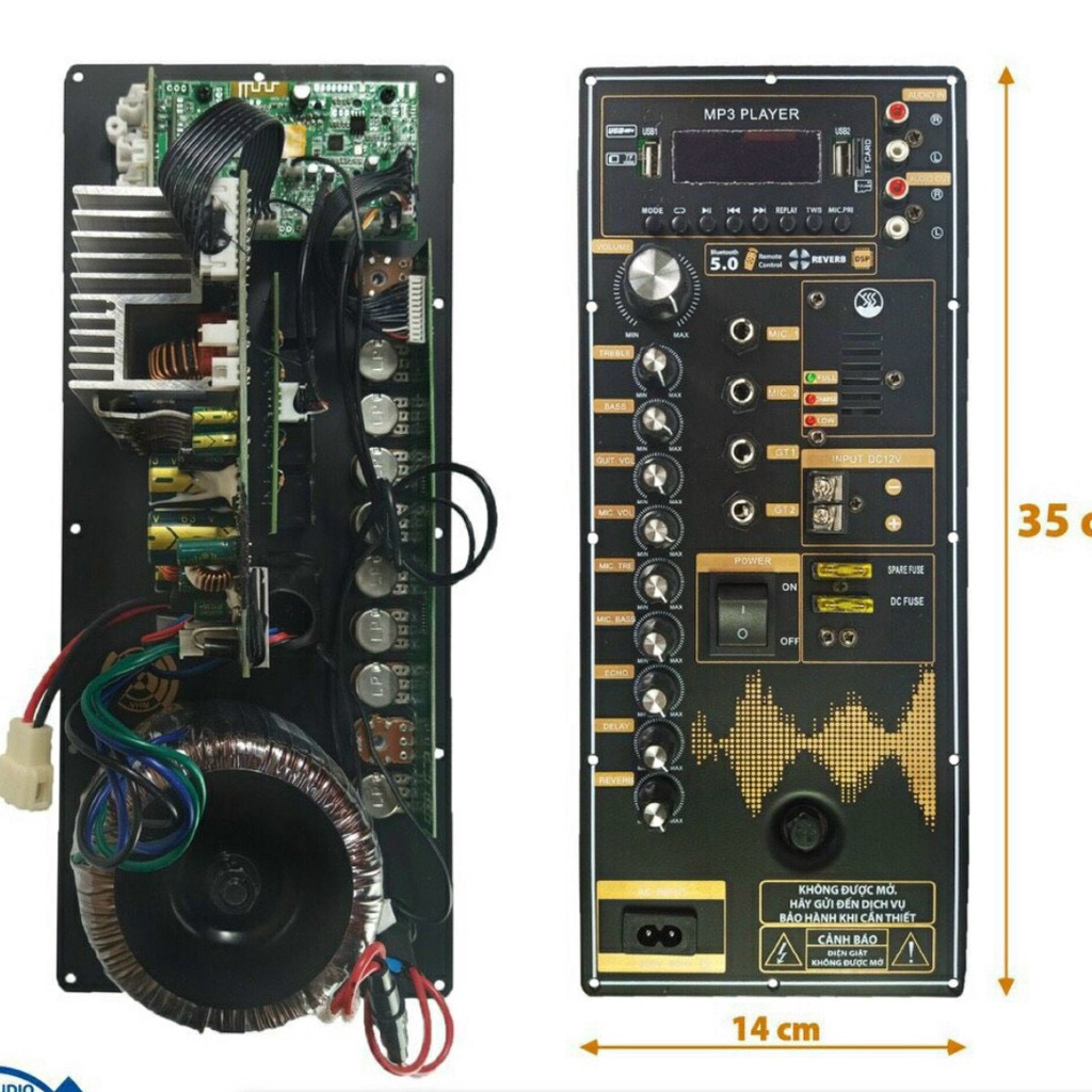 (HOT) MẠCH LOA KÉO DSP REVERB T20 CHUYÊN ĐÔI 40, ĐƠN 50 CỰC HAY