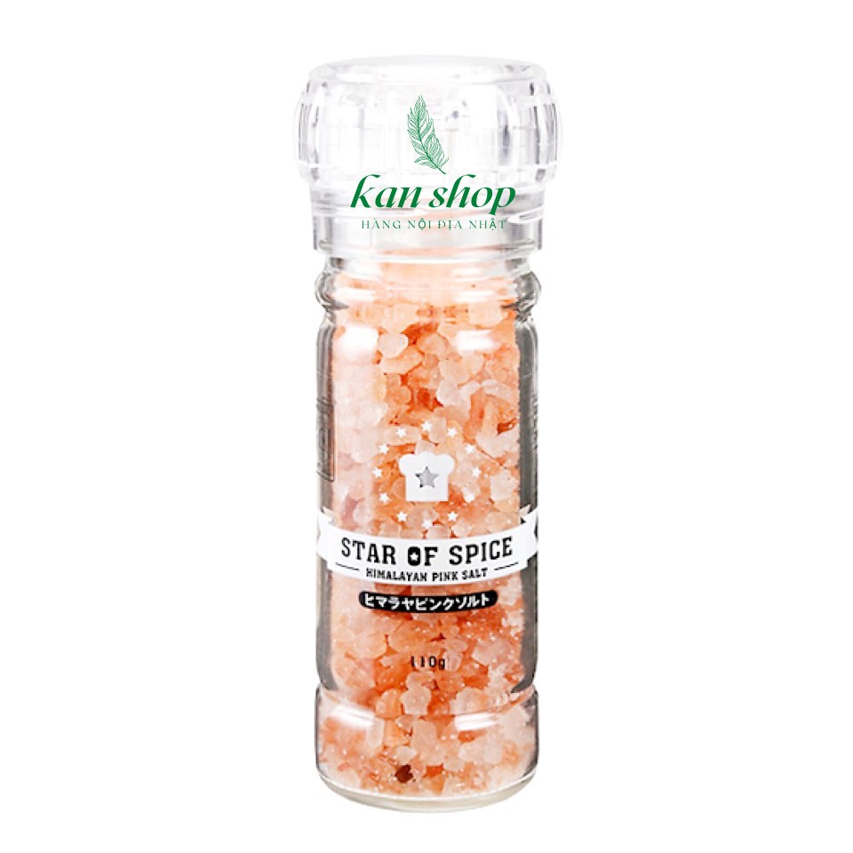 Muối hồng Himalaya Star of Spice 110g nội địa Nhật - Kan shop hàng Nhật - 4942355171768