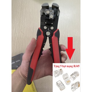 Kìm tuốt dây điện, dây cáp, bấm cos đa năng 0.2 - 6mm
