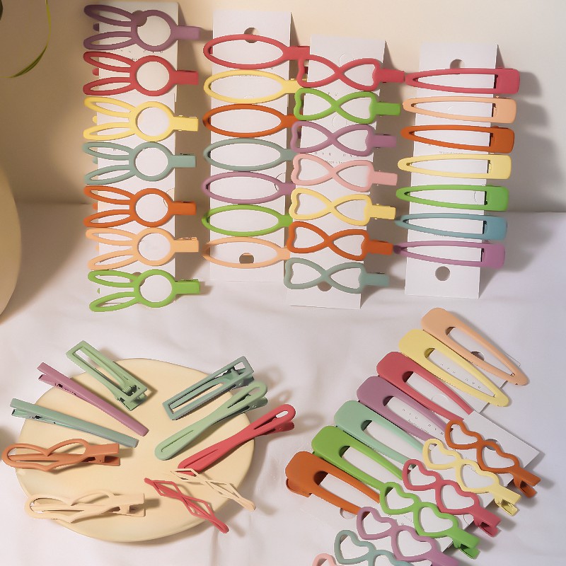 Set Kẹp Tóc Nữ Hình Mỏ Vịt Đáng Yêu