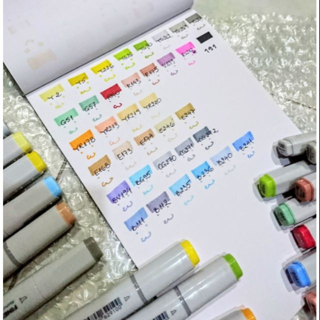 Bút marker hai đầu Fine Colour - inbox chọn màu