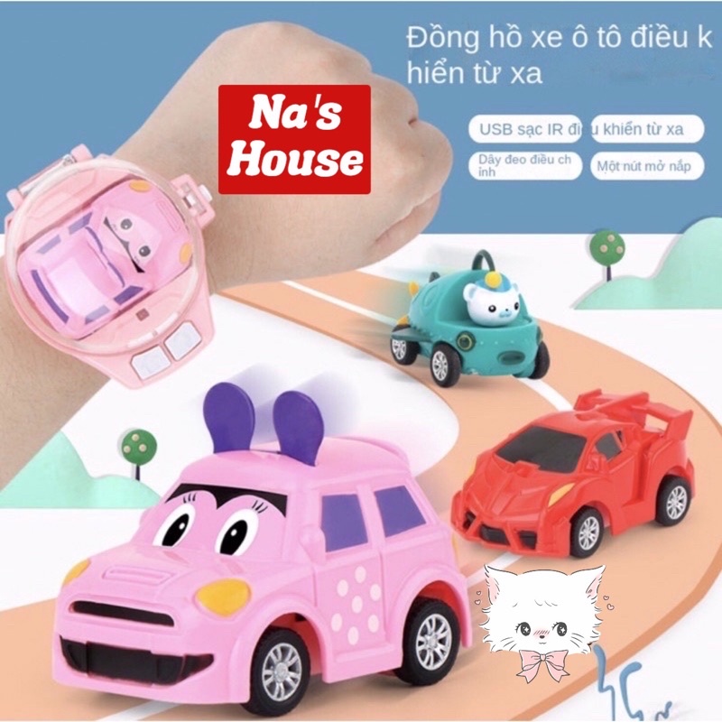 Đồ Chơi Đồng Hồ Điều Khiển Xe, Xe Đồ Chơi Điều Khiển Bằng Đồng Hồ Thông Minh Cao Cấp Cho Bé!