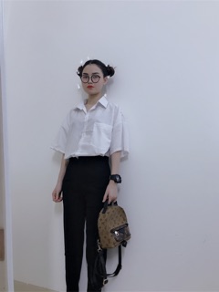 ÁO SOMI TAY LỬNG ĐI HỌC