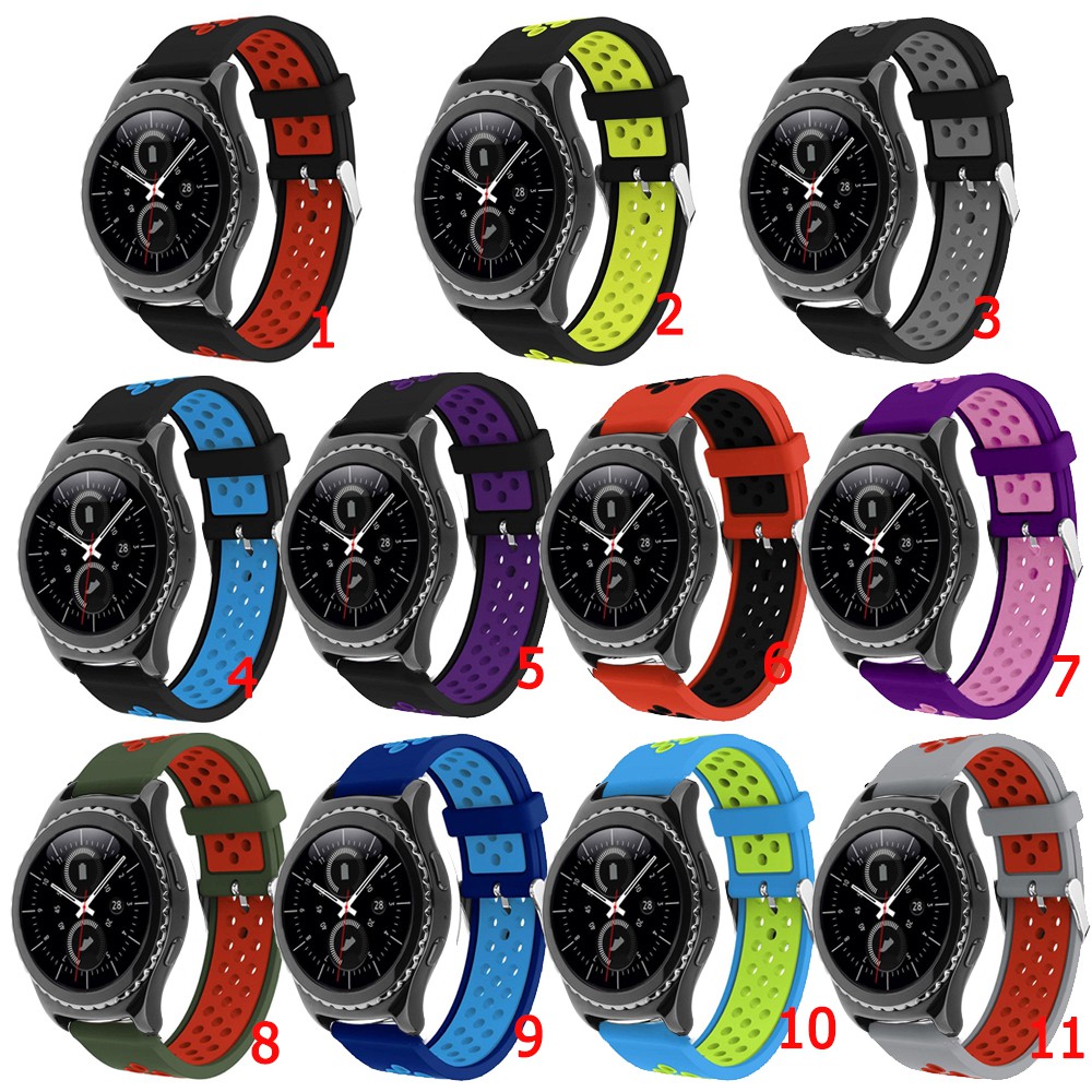 Dây đeo silicon mềm cho đồng hồ thông minh Samsung Gear S2 Classic
