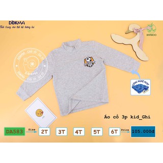 Áo cổ 3 phân Dokma cho bé 2-6 tuổi DA583