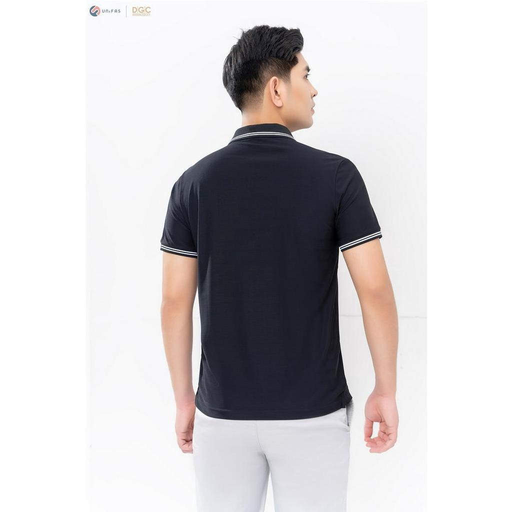 Áo polo ngắn tay DGC - SAPBC05M dáng suông, vải ít nhăn, thoáng khí có co giãn nhẹ