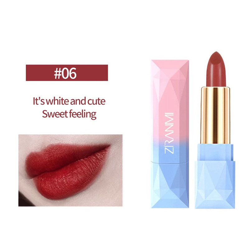 Son môi ANNIES chiết xuất mật ong tông đỏ tùy chọn chống thấm nước lâu trôi dưỡng ẩm không dễ phai màu dành cho học sinh