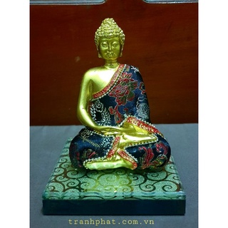 tượng Phật - tượng Phật Thích Ca bột đá 15cm