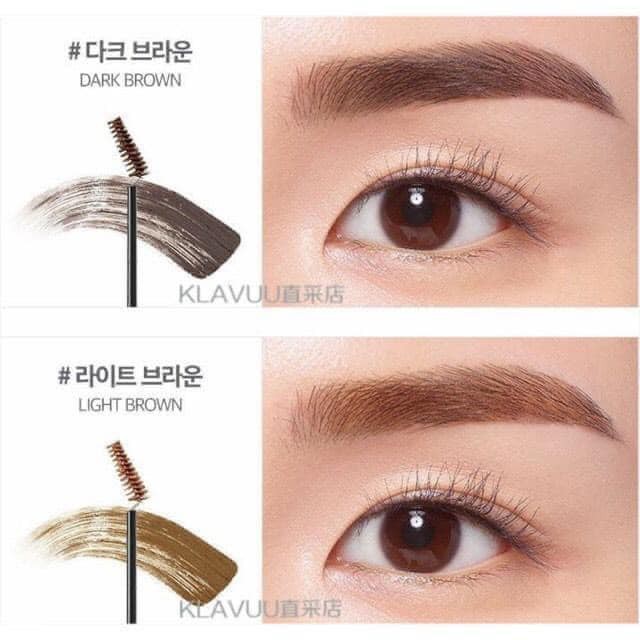 Mascara lông mày klavuu thêm sắc nét và tự nhiên