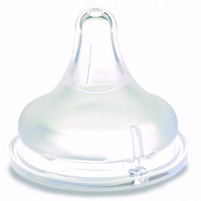 Combo 5 núm ti cổ rộng thay thế cho bình Pigeon, Kichi, Babuu, Toom, Lansioh