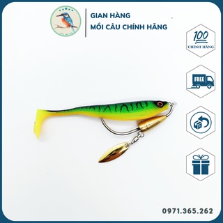 Lưỡi câu cá lóc mắc mồi mềm bằng thép ar15 - không rỉ