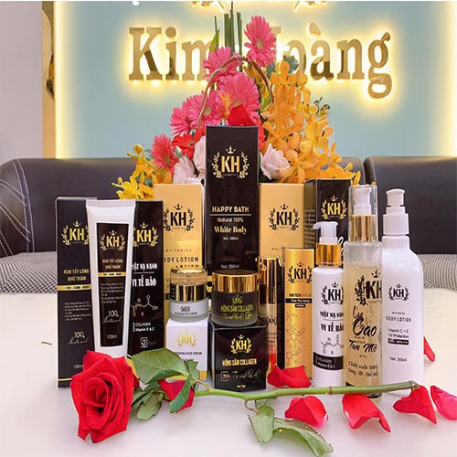 ☑️ [ Chính Hãng ] Mặt Nạ Hồng Sâm collagen Kim Hoàng 02 hộp