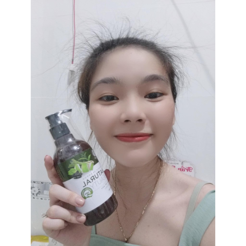 Dầu Gội Xả Thảo Mộc Natural Beauty Ngăn Ngừa Rụng Tóc 300ml