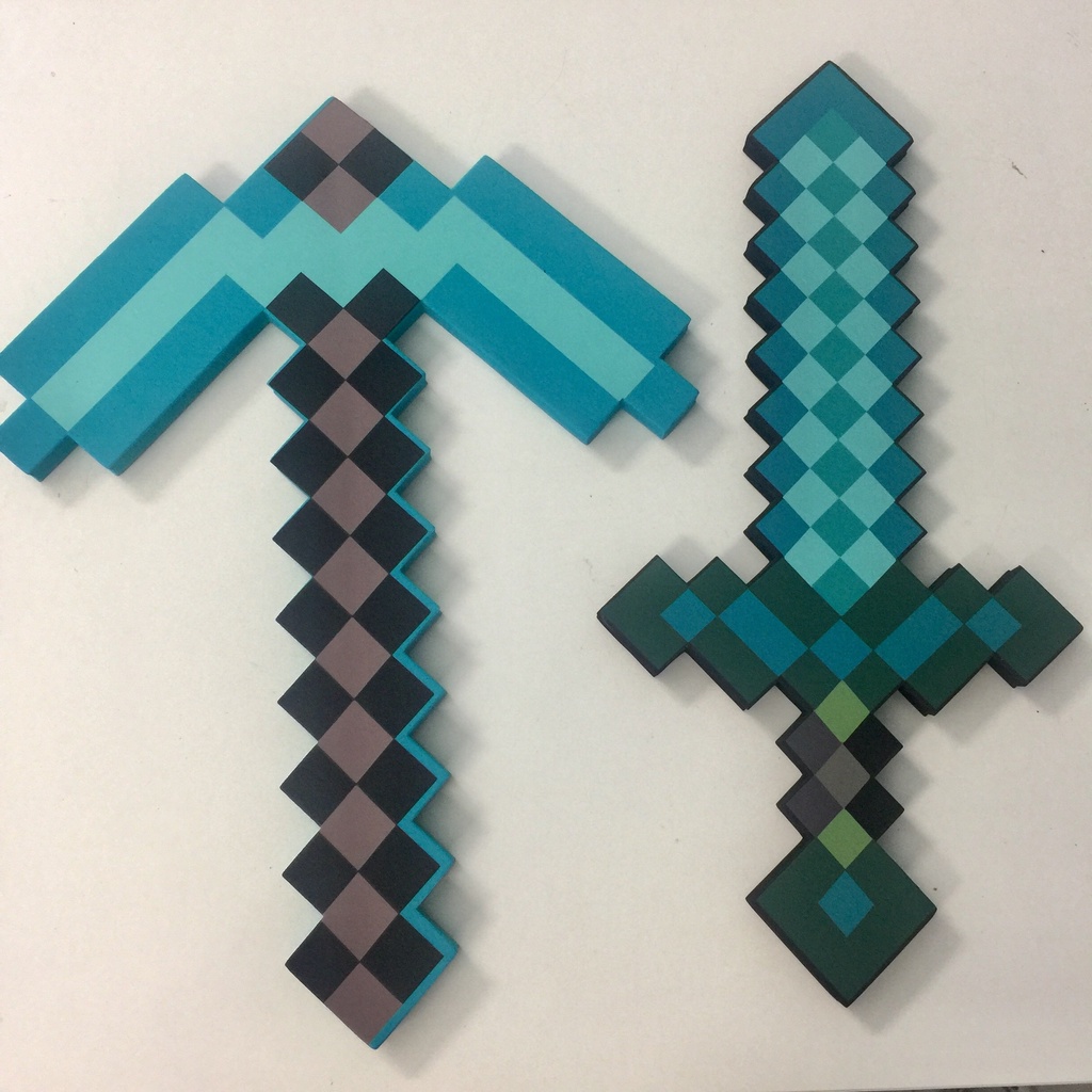 Kiếm Kim Cương Minecraft 45CM cực đẹp