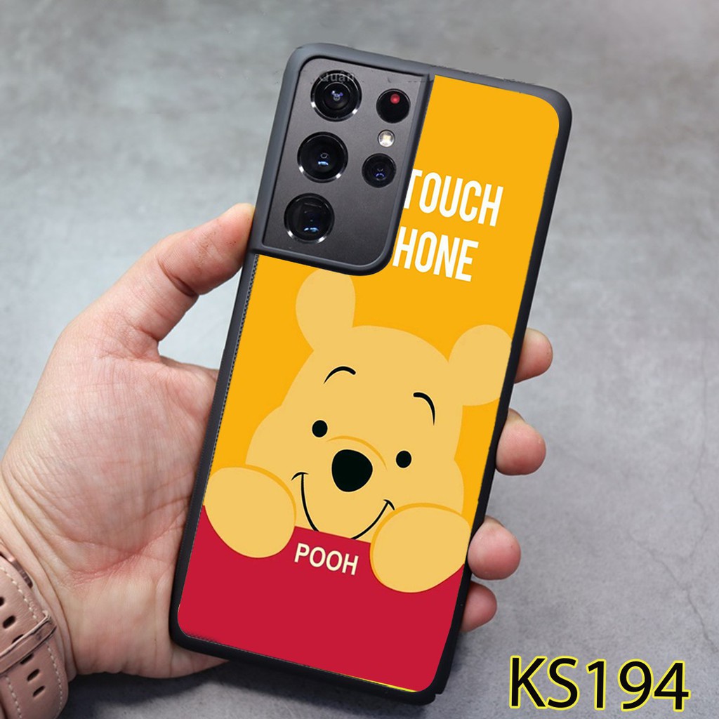 Ốp Samsung S21 - S21 FE -  S21 PLUS - S21 Ultra - Ốp lưng Samsung in hình Gấu Pooh siêu đẹp, độc, lạ