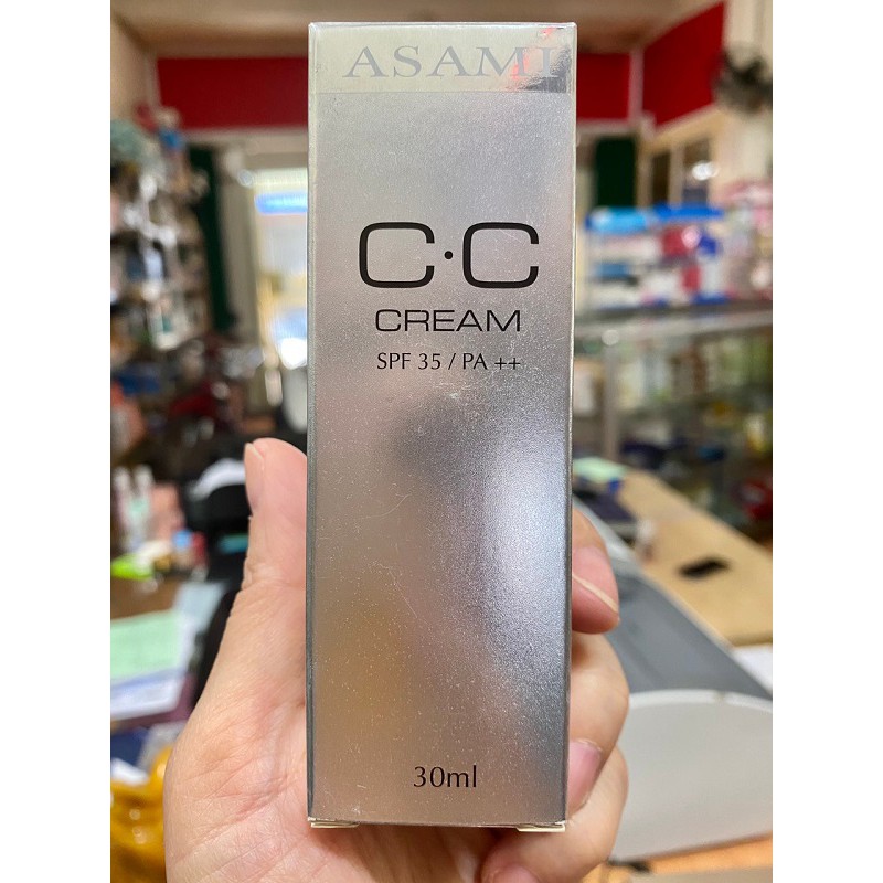 Kem nền Asami CC Cream 30ml SPF35 dưỡng ẩm, chống nắng, cho lớp nền hoàn hảo