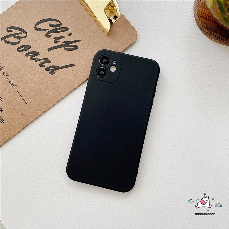 Ốp lưng TPU silicon màu trơn thời trang cho iPhone 11 12 iPhone 8plus 7plus 8 7 6 6s Plus X XS SE 11 12 Pro Max 12 Mini | BigBuy360 - bigbuy360.vn