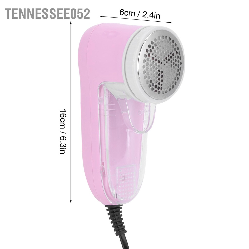 Tennessee052 Điện Lint Remover Di động Quần áo Gia dụng Vải Lông xù Máy cạo râu EU Cắm 250V Hồng