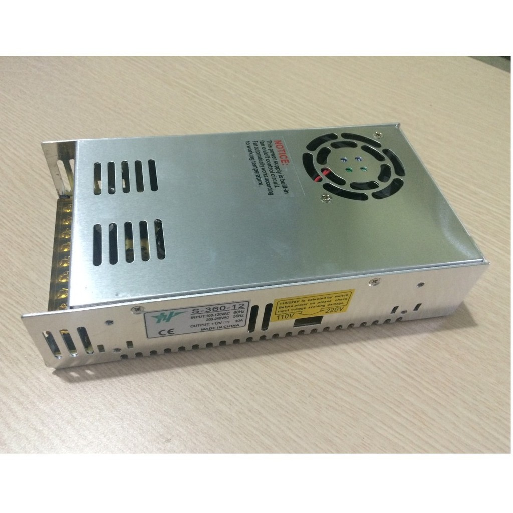 Bộ nguồn 220VAC 24VDC - 15A