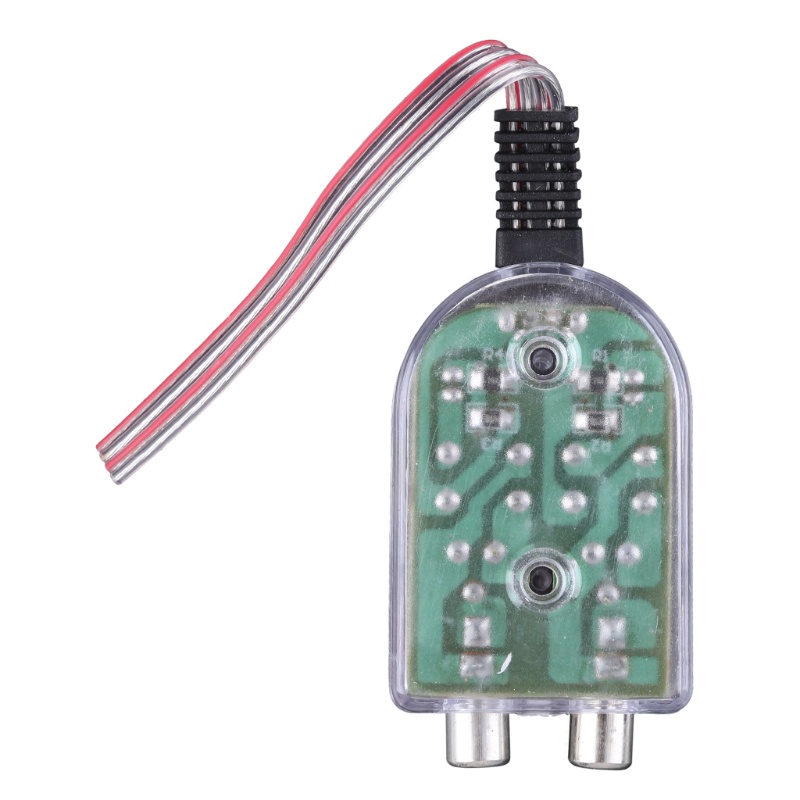 Thiết bị chuyển đổi tín hiệu âm thanh cho xe hơi 12V RCA