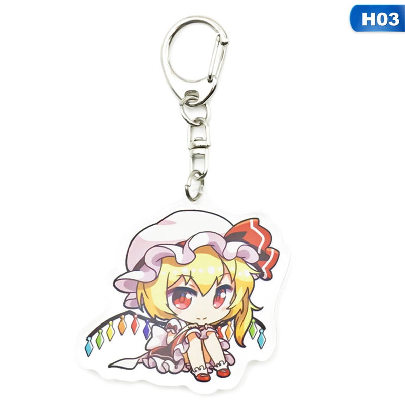 Móc Khóa Họa Tiết Hoạt Hình Dễ Thương Touhou