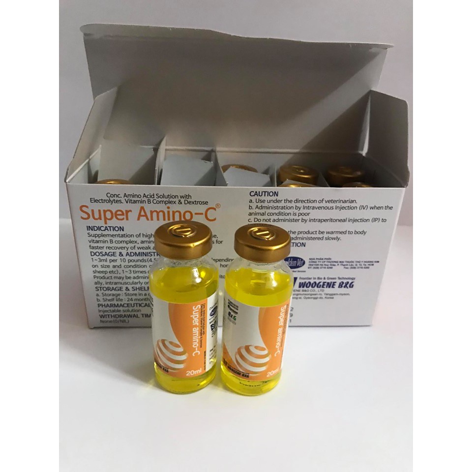 Combo 2 Chai SUPERAMINO-C Cho Gà - 2 Chai x 20ml
