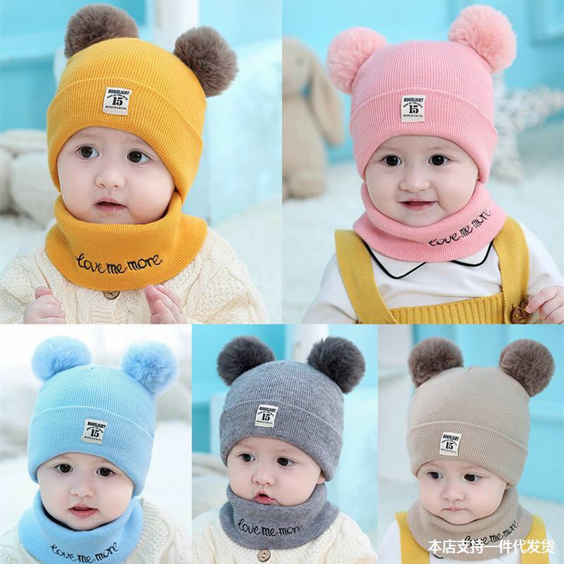 GIÁ SẬP SÀN  Mũ Len Cho Bé Trai Gái Hình Qủa Táo Siêu Dễ Thương Dày Dặn Mềm Mại Ấm Áp - Nón từ 1-4 tuổi