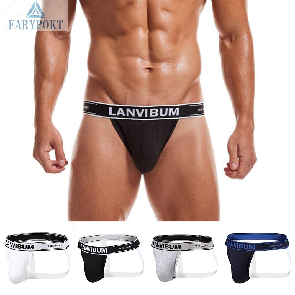 FATY~Men Thong Underpants 1Pc Double Thong Men G-string Homme 100% Brand New