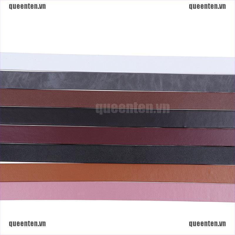 2Pc/Set PU Leather Tote Bag Strap Replacement for Handbag Detachable Handle Belt QUVN