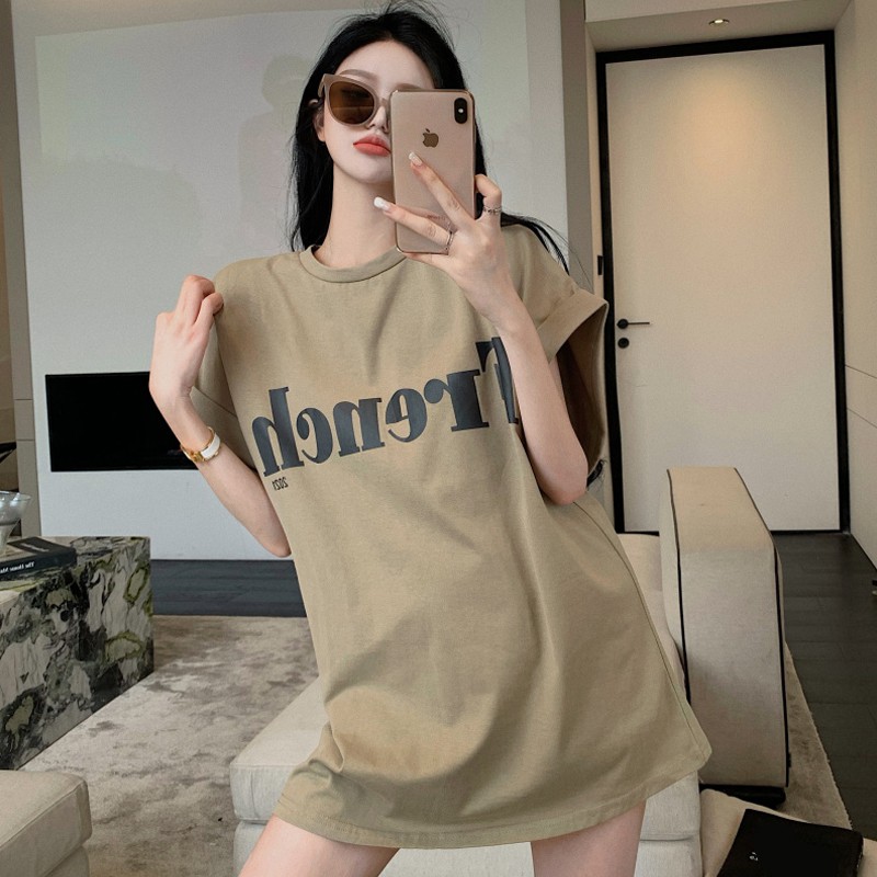 Áo Thun COZOK Tay Ngắn In Chữ Thời Trang Trẻ Trung