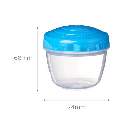Sistema To Go Collection Yogurt Food Storage Containers
