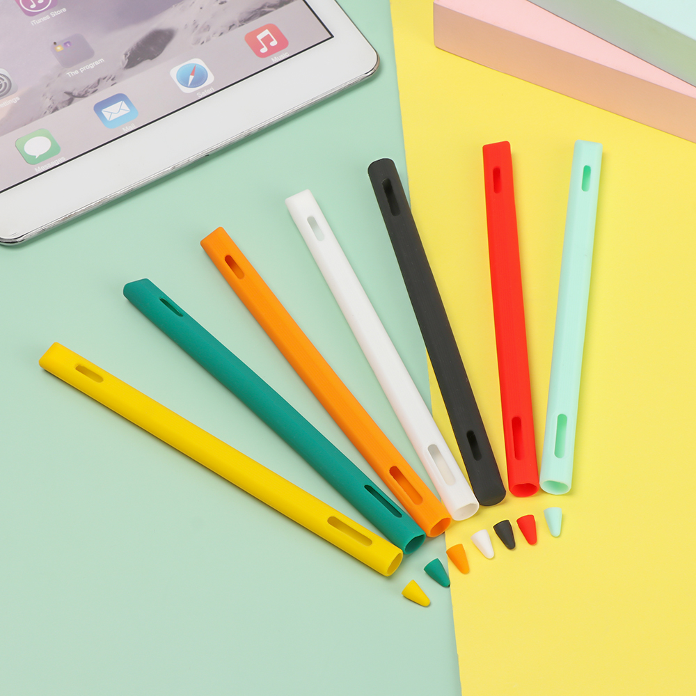 Vỏ Silicon Mềm Bảo Vệ Chống Thất Lạc Cho Bút Apple Pencil 2