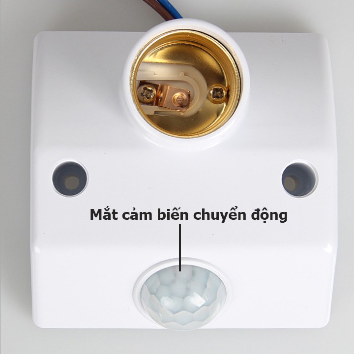 Đui đèn cảm ứng cảm biến chuyển động hồng ngoại