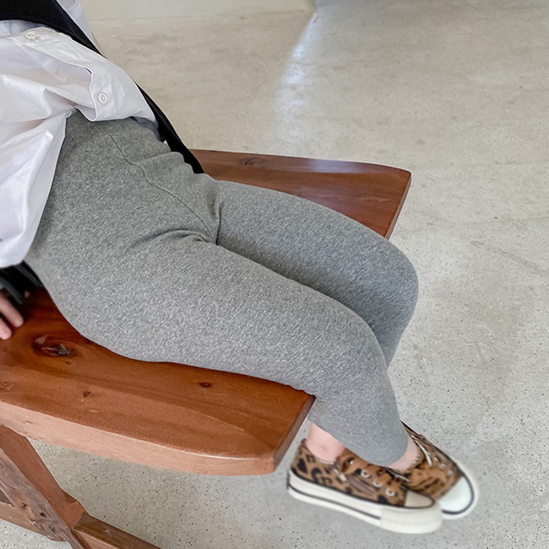 Quần Legging Len Ôm Dáng Xinh Xắn Theo Phong Cách Hàn Quốc Dành Cho Bé Gái