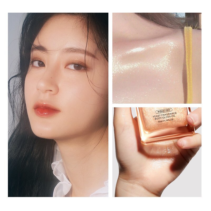 [HOT] ✨DẦU KHÔ NHŨ DƯỠNG CHO DA KHÔ BODY GLOSS OIL JLISA✨