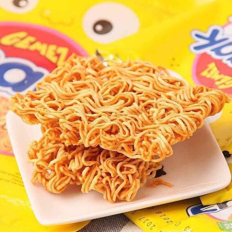 Combo 2 hộp mì ăn sống Snack Enaak 48gói/30gr vàng