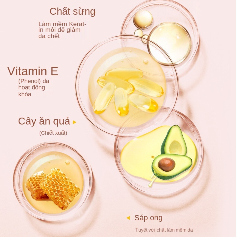 VASELINE Son Dưỡng Môi KSIX Không Màu Ngăn Nứt Nẻ Môi Hiệu Quả