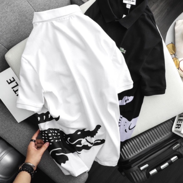 Polo Lacost3 big logo