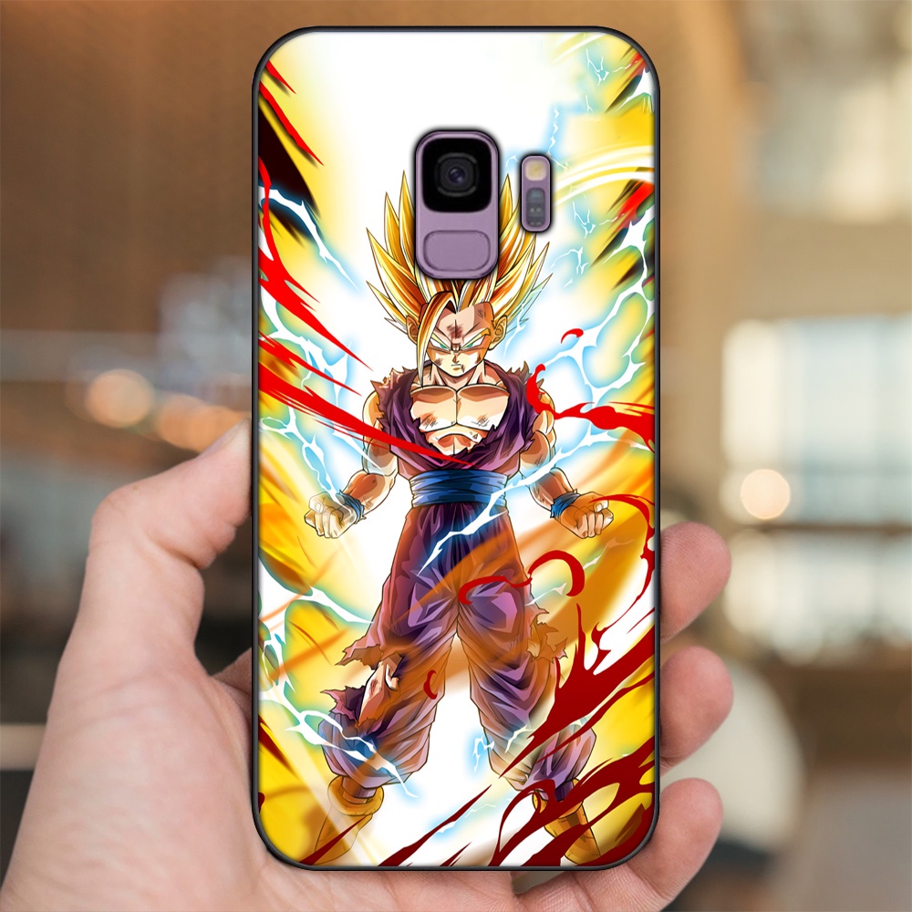 Ốp lưng Samsung S9 viền đen in hình Gohan Dragon Ball