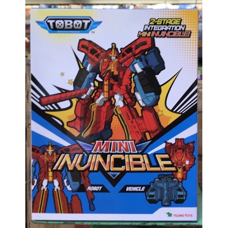 Đồ Chơi Robot Biến Hình Tobot MINI INUINCIBLE - Chính Hãng Young Toys