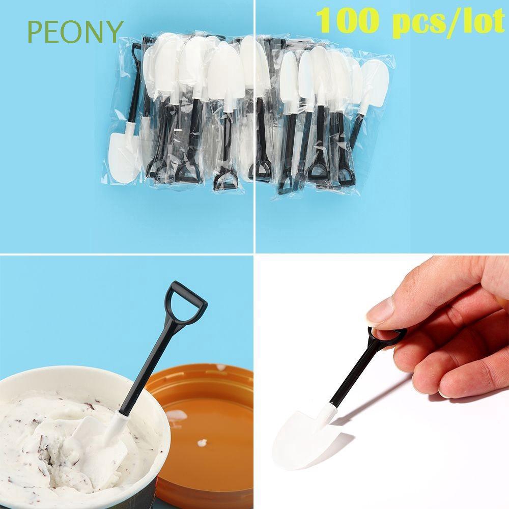 100 thìa xúc kem hình xẻng tiện dụng chất lượng cao