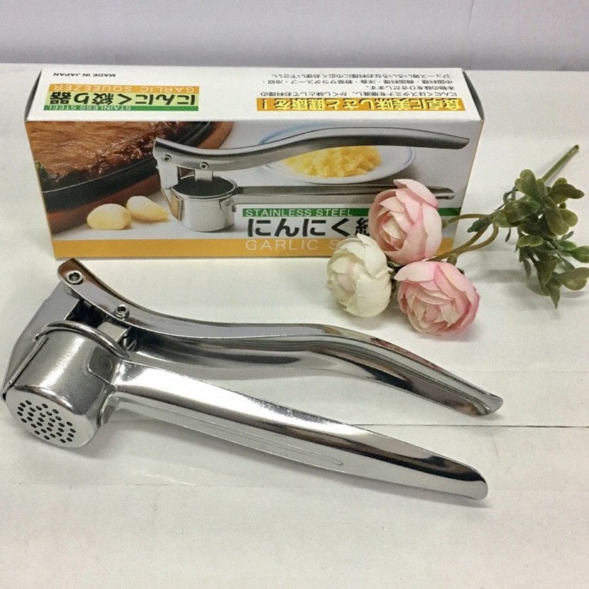 Dụng cụ ép tỏi bằng inox cao cấp Nội địa Nhật Bản