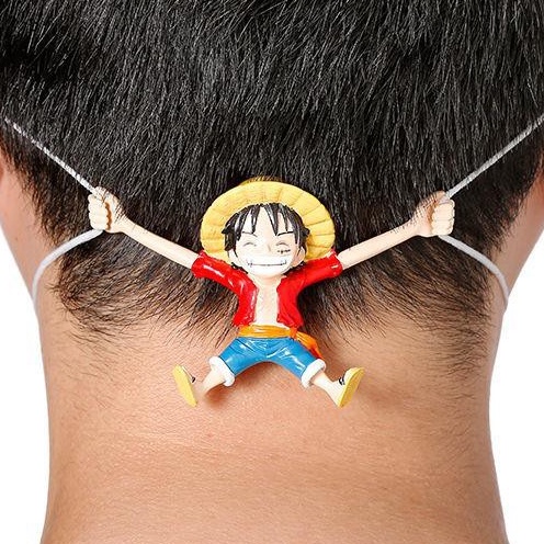 Dây đeo khẩu trang silicon mềm tai giả chống đau tai tránh thất lạc cho bé hợp khẩu trang y tế KF94 3D N95 ( #tai #giả )