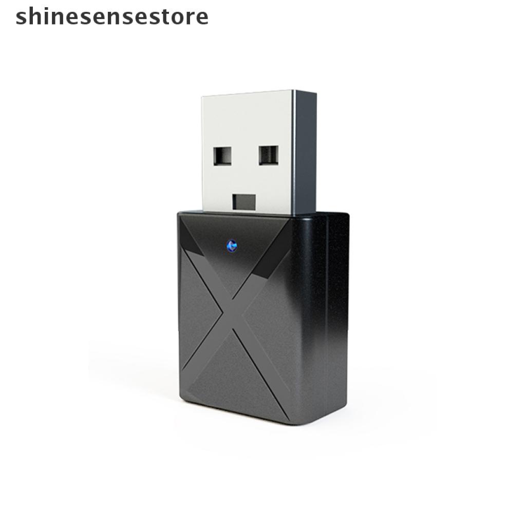 (Hàng bán chạy) Bộ thu phát âm thanh không dây 2 trong 1 USB Bluetooth FM 5.0 cho xe hơi | BigBuy360 - bigbuy360.vn