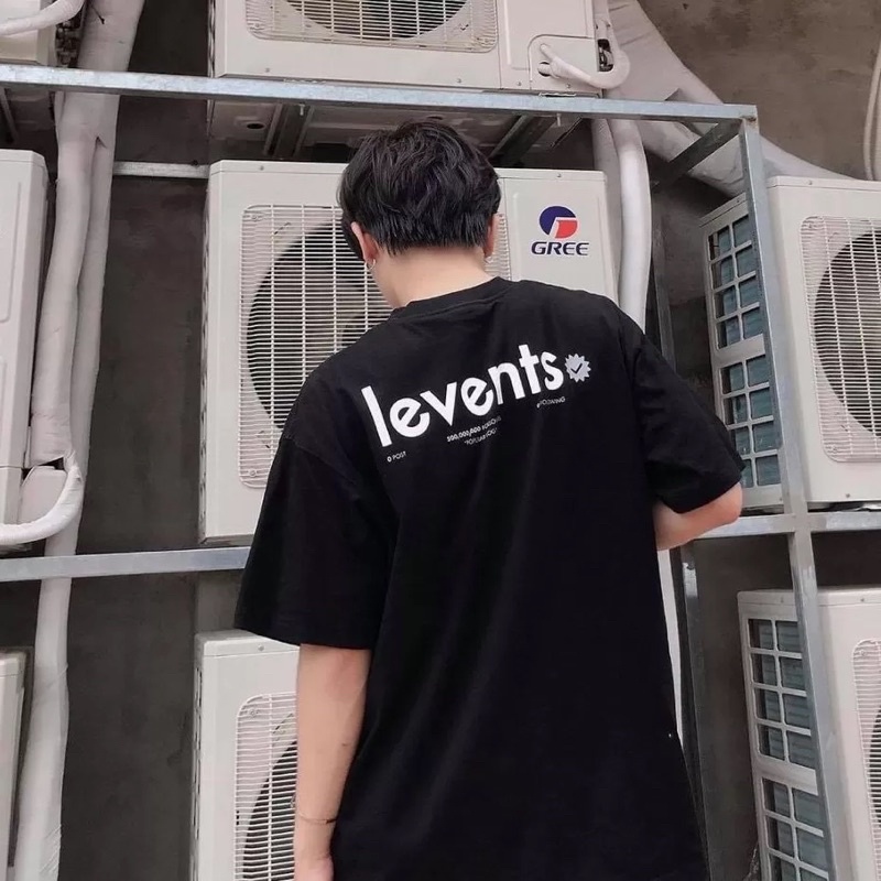 Áo thun tay lỡ Levents form rộng unisex T&A store áo phông nam nữ phong cách Ulzzang