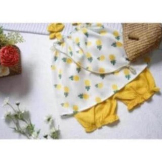 Bộ đũi hè 2 dây siêu xinh cho bé gái mini B-Or