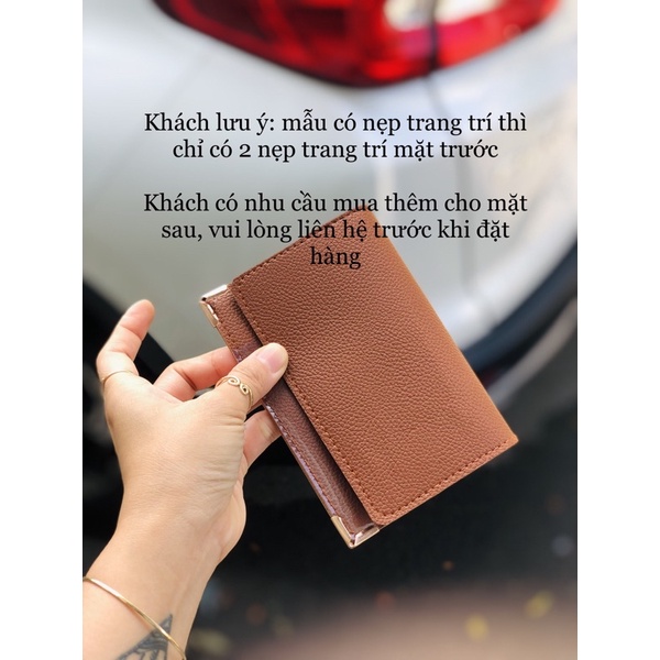 Vỏ hộ chiếu cô gái việt nam - passport cover cô gái mặc áo dài
