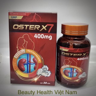 Viên tinh chất hàu OSTER X7 400mg liều lượng cao – Giúp tăng cường sinh lý nam – Tăng số lượng tinh trùng rất hiệu quả