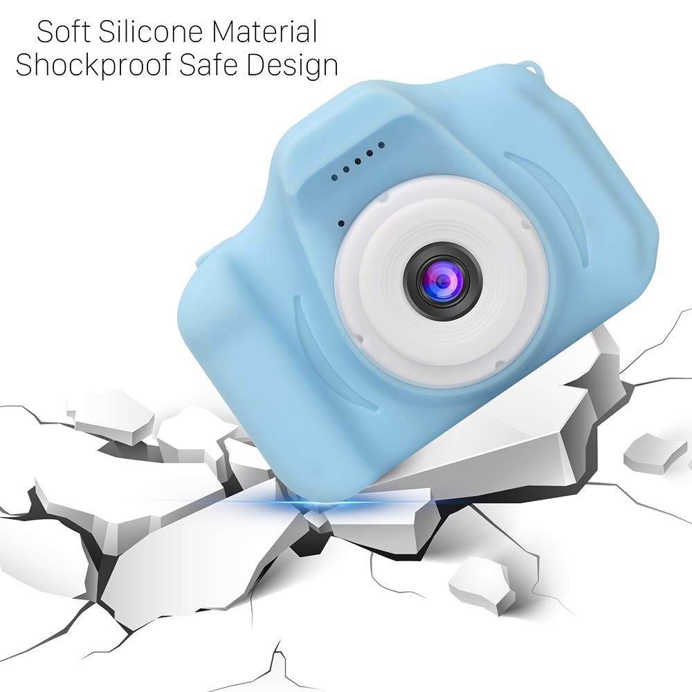 Máy ảnh kỹ thuật số mini 2.0 inch 8Mp 1080P hỗ trợ thẻ nhớ/ngôn ngữ tiếng Anh